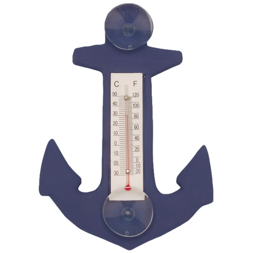 Blue Anchor Small Window Thermometer
