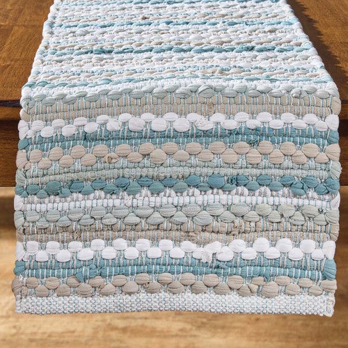 Seaside Woven Table Runner - 54 Inch