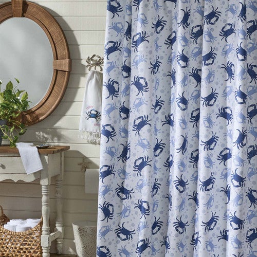 Chesapeake Blue Crab Shower Curtain