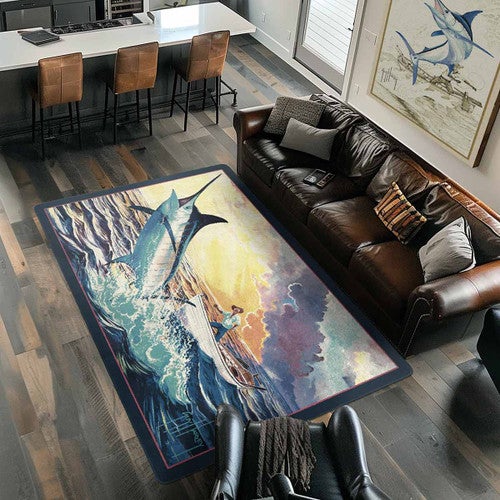Fisherman's Tale Rug - 8 x 11