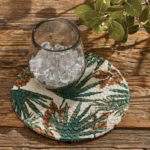 Tropic Palm Oasis Trivets - Set of 4