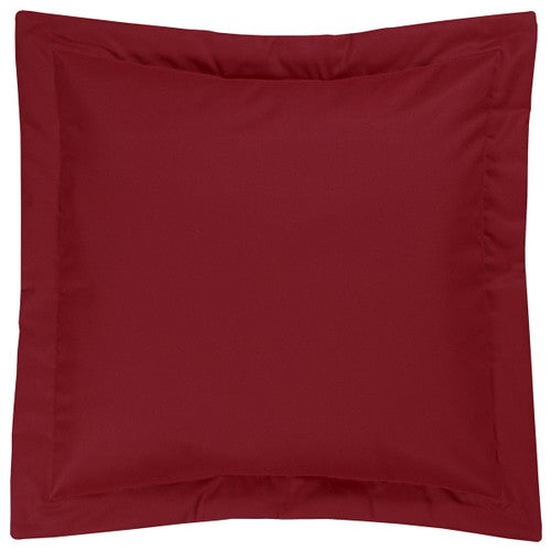 Maui Bliss Twill Red Euro Sham
