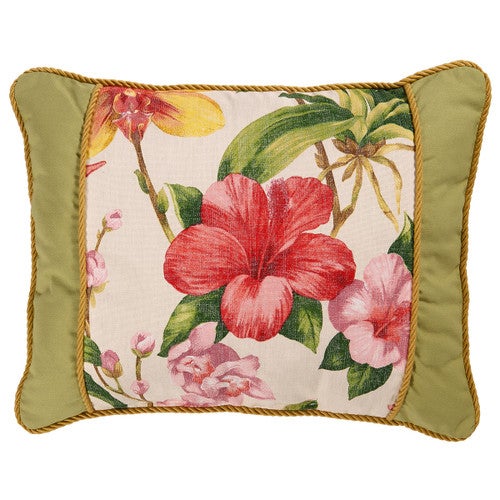 Maui Bliss Banded Breakfast Pillow