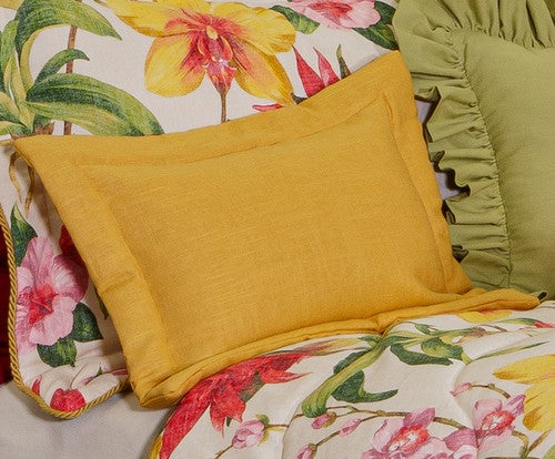 Maui Bliss Marigold Breakfast Pillow