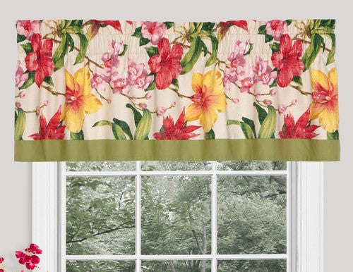Maui Bliss Tailored Valance