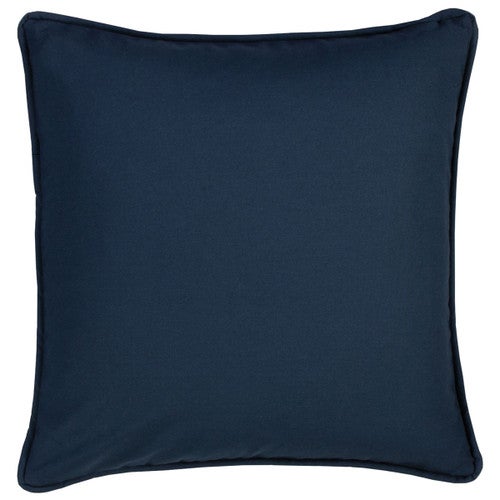 Cape Regatta Solid Navy Square Pillow