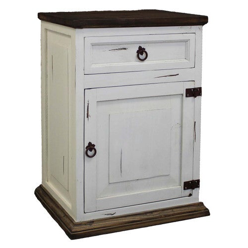 Classic White Nightstand - Right