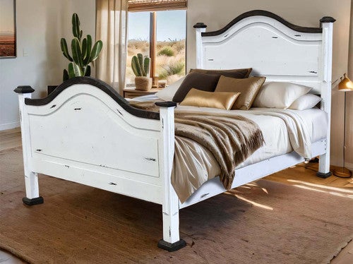 Frankie White Bed - Twin