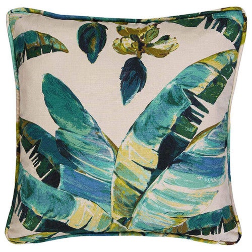 Florida Keys Floral Square Pillow