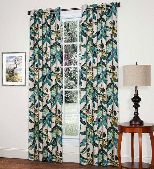 Florida Keys Grommet Drapes
