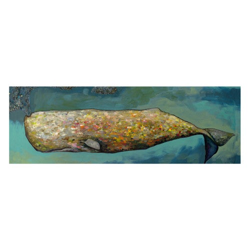 Kaleidoscope Whale Canvas Art