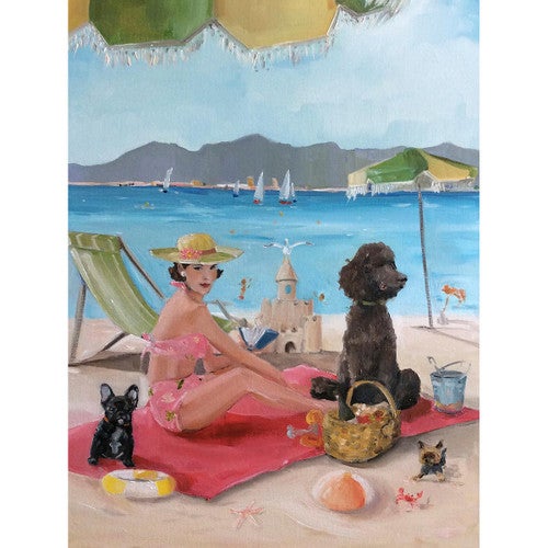 Beach Day Canvas Print