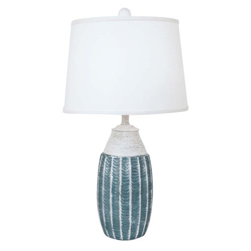 Seaglass Shade Table Lamp