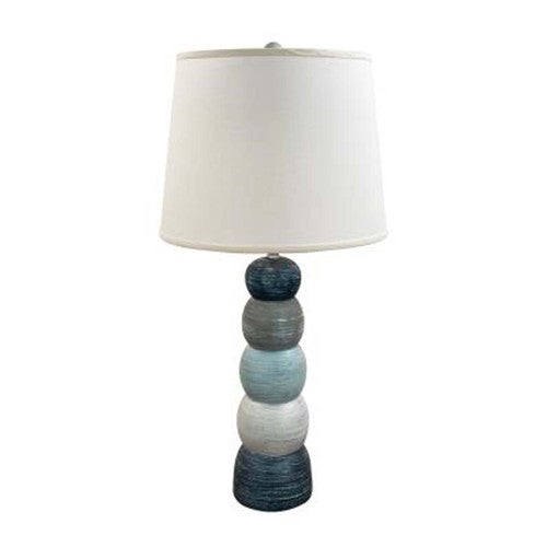 Inlet Blue Table Lamp