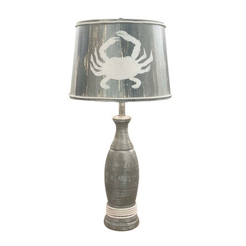 Coastal Crab Table Lamp
