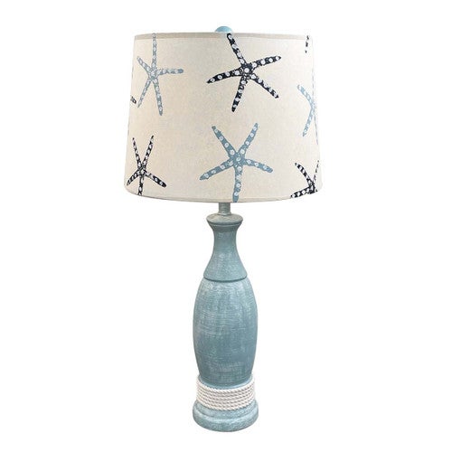 Blue Sea Stars Table Lamp