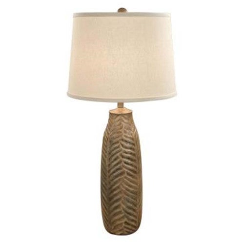 Seagrass Glaze Table Lamp - Natural