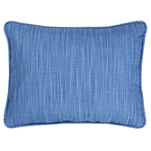 Rainbow Reef Chambray Breakfast Pillow - OUT OF STOCK