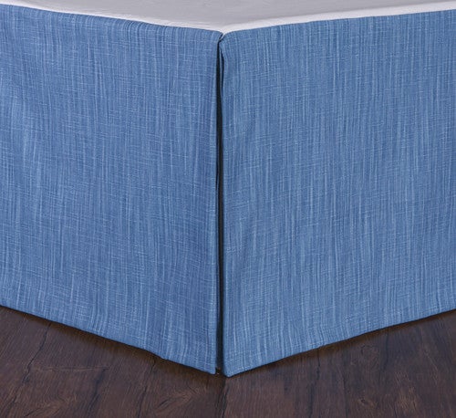 Rainbow Reef 18 Inch Bedskirt - King