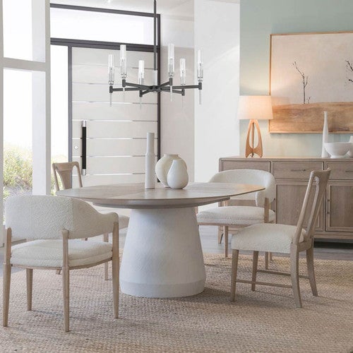 Portmore 5 Piece Round Dining Set with Mixed Chairs - OUT OF STOCK UNTIL 01/02/2026