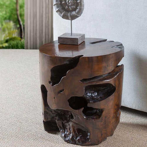Natural Form Teak Side Table II
