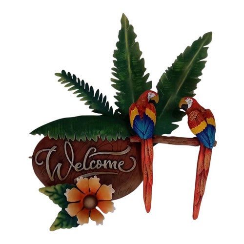 Tropical Bird Greeting Wall Art