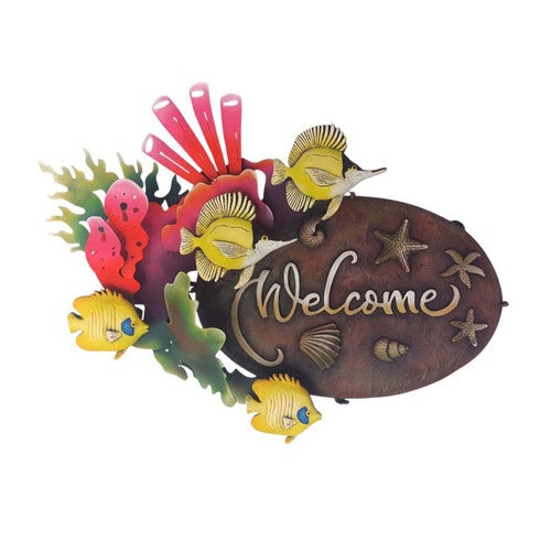 Reefside Welcome Wall Art