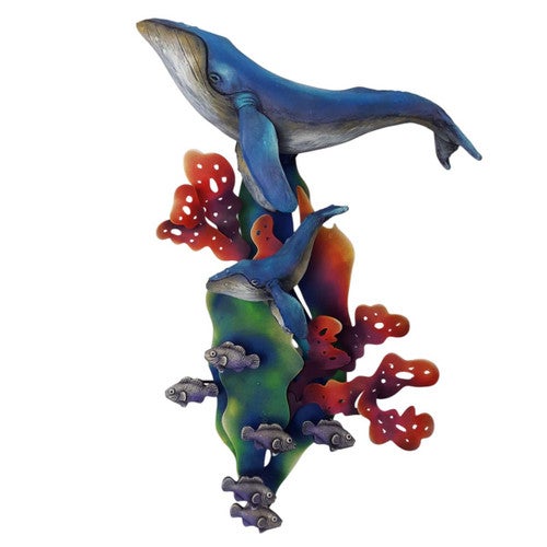 Deep Current Whale Wall Art