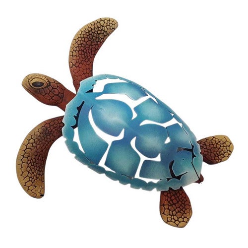 Blue Current Turtle Decor
