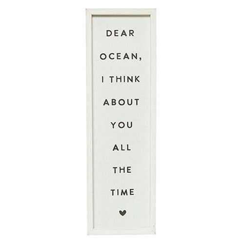 Ocean Daydream Wood Sign