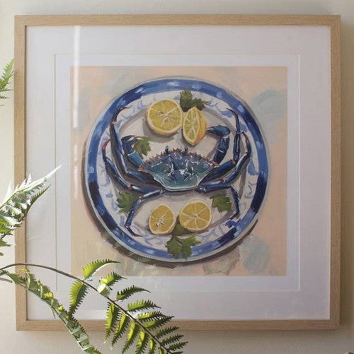 Crab Dinner Wall Art