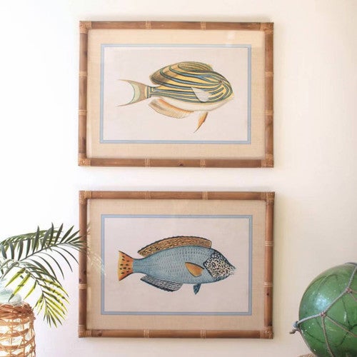 Surfside Fish Wall Art - Set of 2