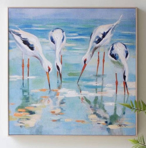 Sea Bird Reflections Wall Art