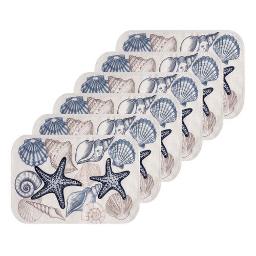 Seaside Heirloom Placemats - Set of 6 - OUT OF STOCK UNTIL 02/19/2026