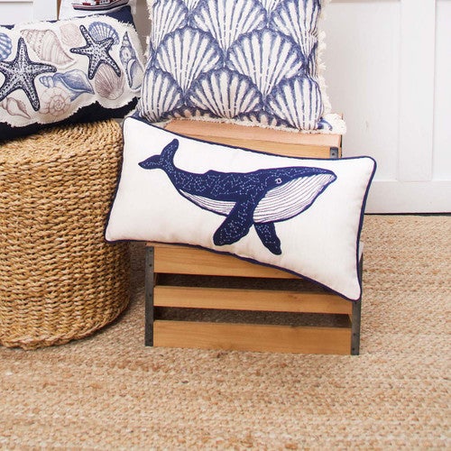 Whale Hello There Pillow