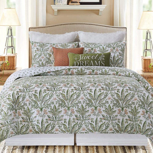 Tropical Haven Quilt Bed Set - King