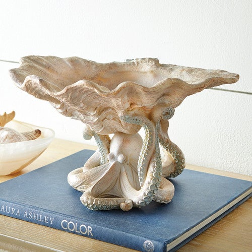 Octopus & Shell Serving Dish - 7 Inch - OUT OF STOCK