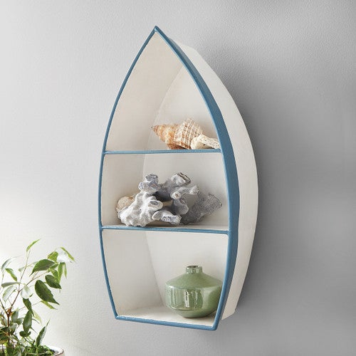 Dockside Wood Boat Shelf - OUT OF STOCK