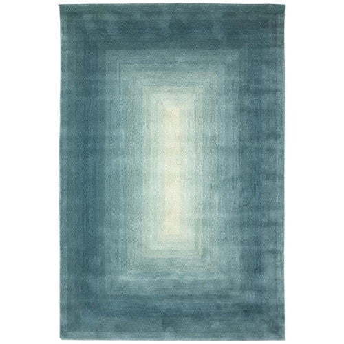 Aqua Eclipse Rug - 5 x 8
