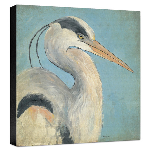 Blue Heron Gallery Wrapped Canvas