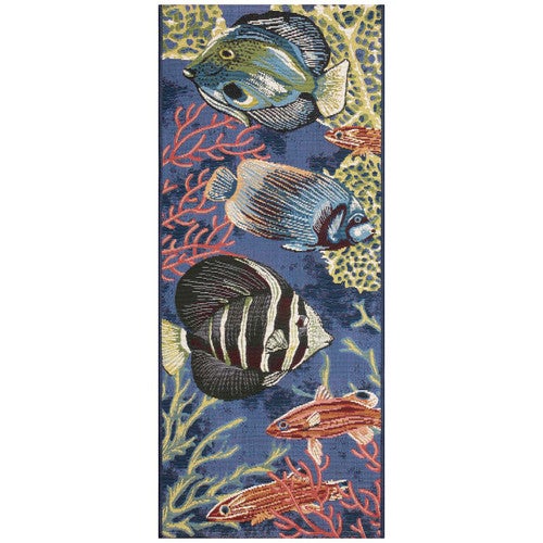 Finned Friends Indoor/Outdoor Floor Mat - 2 x 5