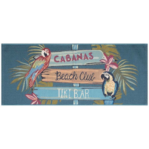 Parrot Pointe Floor Mat - 2 x 5