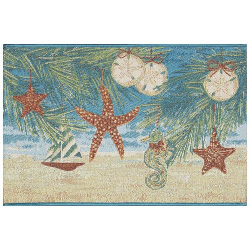 Seaside Ornaments Floor Mat - 3 x 4