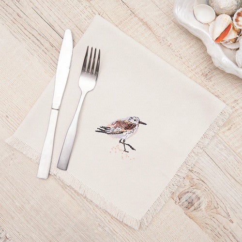 Coastal Catchers Napkins - Set of 4