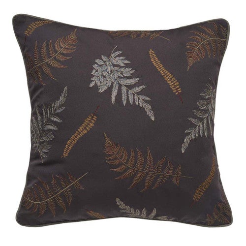 Fern Serenade Dark Indoor/Outdoor Pillow