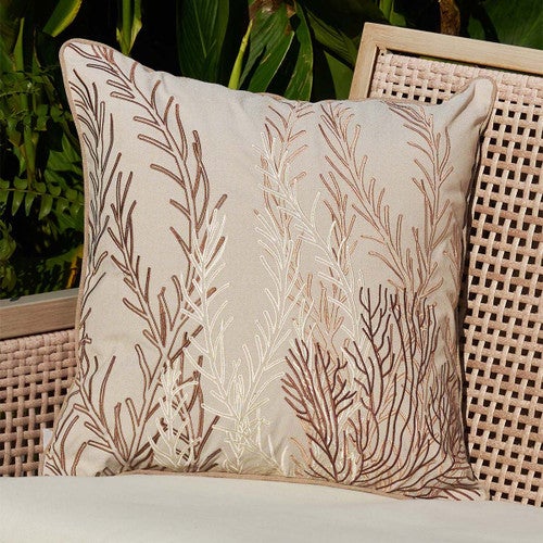 Reef Relief Beige Indoor/Outdoor Pillow