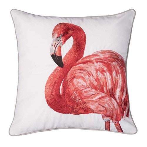 Pink Flamingo Indoor/Outdoor Pillow - Left Facing