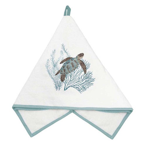 Surfside Turtle Guest Towels - Set of 2