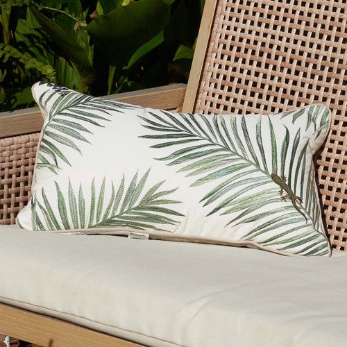 Tropical Trespasser Indoor/Outdoor Lumbar Pillow