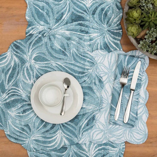 Blue Tropics Table Linens